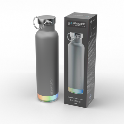 Stainless Steel  Double Wall Smart Water Bottle ,SS 304 Material  600 ml Thames